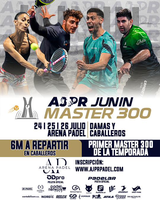Portada del torneo AJPR JUNIN MASTER 300